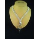 Rhinestone Bling Diamond Fashion Stylish 36" Diamond Badge ID Holder Lanyard Necklace - Swarovski Sparkle