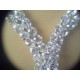 Rhinestone Bling Diamond Fashion Stylish 36" Diamond Badge ID Holder Lanyard Necklace - Swarovski Sparkle